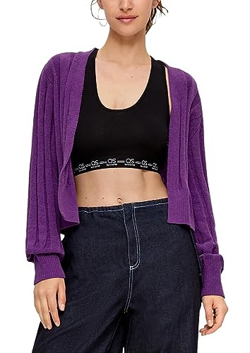 Q/S by s.Oliver Damski kardigan z dzianiny, biały, XS