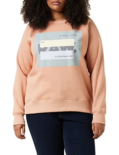 G-STAR RAW, Damski sweter RAW Covered, Różowy (Toskania D21387-a971-c963), XXS