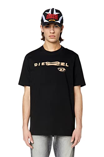 Diesel Męski t-shirt T-just-g9, 900-0cjac, X-Small, 900-0cjac, XS