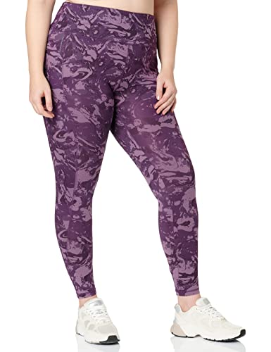 Craghoppers Damskie legginsy termiczne Kiwi, nadruk Damson, 16 regularnych, Damson Print, 42