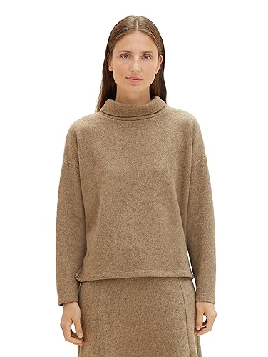 TOM TAILOR Bluza damska, 33962 - Doeskin Melange, M