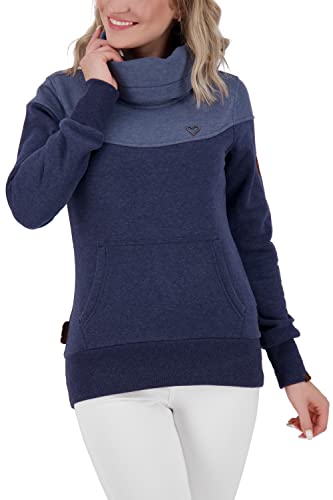 ALIFE and Kickin SoleyAK A Sweat bluza damska, granatowy melanż, XS