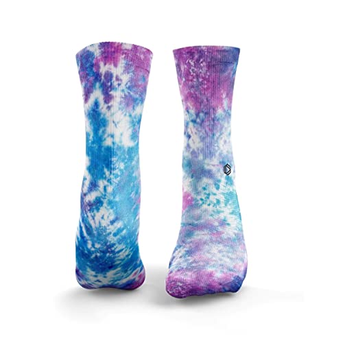 HEXXEE Skarpety męskie Ice Blast tie dye, wielokolorowe, L, wielobarwny, L