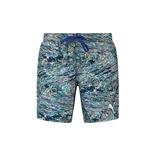 PUMA Męskie szorty Mid Board Shorts, camo Mashup, L, camo mashup, L