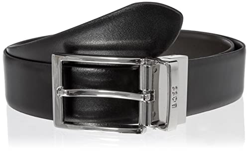 BOSS Męski pasek Ollie_Sr35_pp pasek, Black2, 80