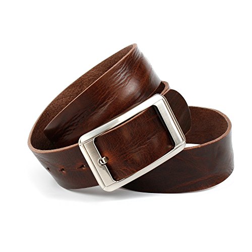 Anthoni Crown Pasek damski, Brązowy (ciemnobrązowy 040), 85