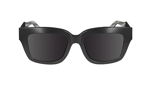 Calvin Klein Damskie okulary przeciwsłoneczne CK23540S, czarne, jeden rozmiar, Czarny, Rozmiar uniwersalny