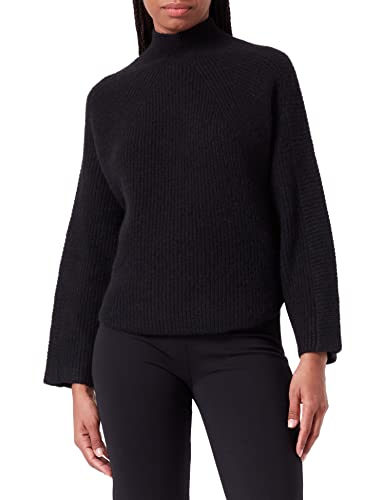 BOSS Damski sweter z dzianiny w kolorze czarnym, XS (DE)