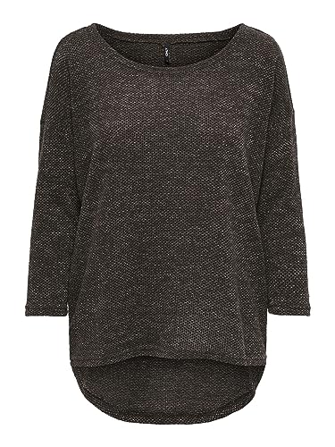 ONLY Damski top z rękawami 3/4 Oversize, Demitasse, L