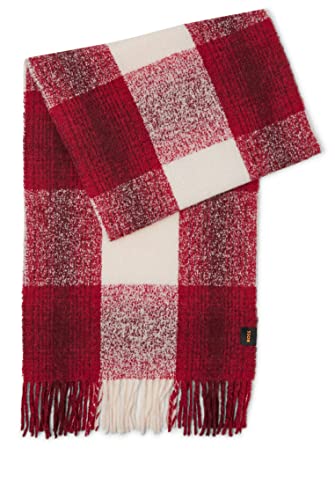 BOSS Męski szalik Narratore Scarf, Open White131, jeden rozmiar