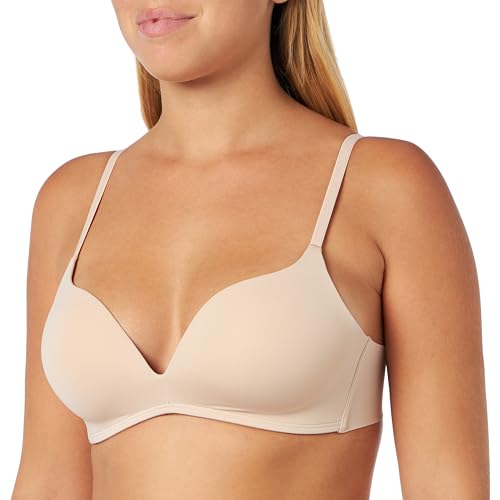 Sloggi Happy Micro P damski biustonosz wyściełany, beżowy (nude beż), M