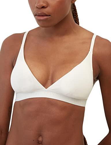 Marc O'Polo Body & Beach Damski biustonosz w stylu W-Triangle Bustier, Off-White, L