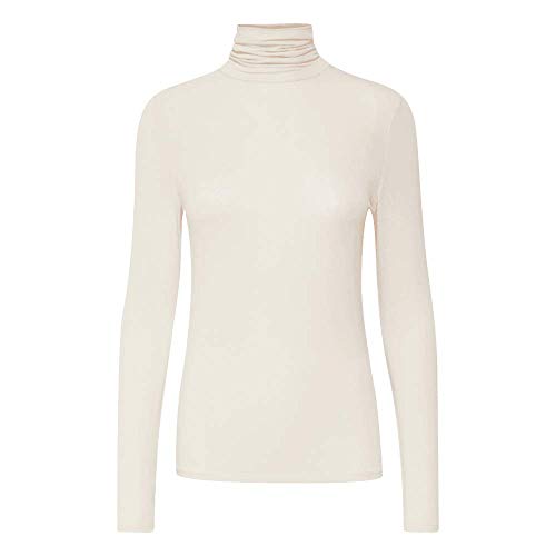 ICHI Damska koszulka IHPHILUCA LS T-shirt, 121403/Tapioca, XS