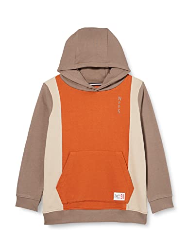 Noppies Kids Chłopięca bluza z kapturem Kincaid, Burly wood-P968, 98