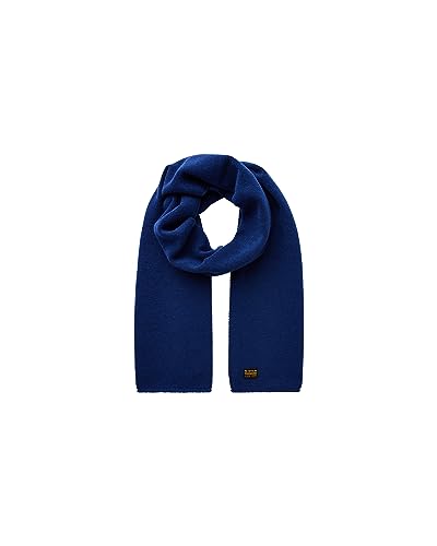 G-STAR RAW Męski szalik Effo, niebieski (ballpen Blue D17793-C754-1822), rozmiar uniwersalny, Niebieski (ballpen blue D17793-C754-1822), jeden rozmiar