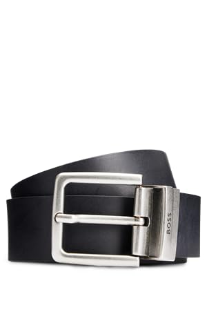 BOSS Męski pasek Omar-G_Sr40_GRP, Black2, 115, czarny 2