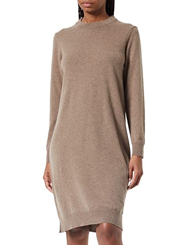 GANT Damska sukienka D1. Superfine Lambswool Dress sukienka, MOLE Brown, XS