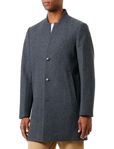 TOM TAILOR Denim Płaszcz męski, 32680 - Blueish Salt And Pepper, S