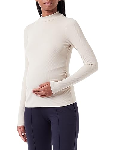 Noppies Damska koszulka Sira Rib Top Ls, jasny piasek, S