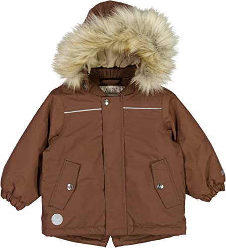 Wheat Kurtka funkcyjna dla chłopców Kasper Technical Jacket, Soil, 12 miesi?cy