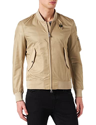 Blauer Męska kurtka przejściowa GiuBBINI Corti SFODERATO, beżowa ARENARIA, M