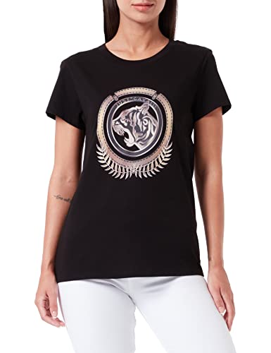 Just Cavalli Koszulka damska, 900 czarny, XL