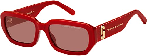Marc Jacobs Damskie okulary przeciwsłoneczne Marc 614/S, czerwone, 50, czerwony