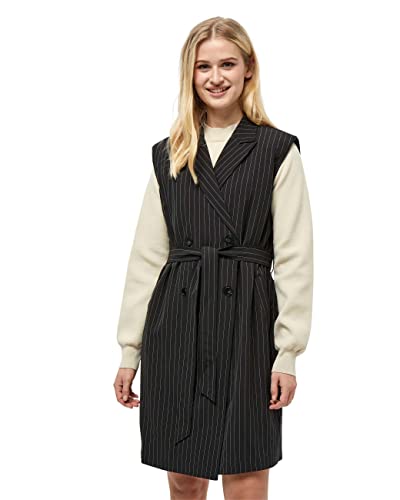 Desires Damska kamizelka Krisi sukienka czarna, 8