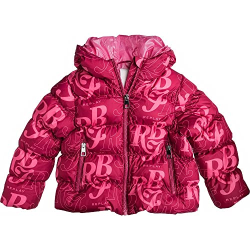 Replay Dziewczęca kurtka pikowana SG8207, 362 cyclamen, 10A