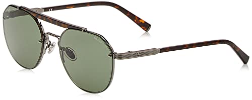 Police Unisex SPLE19 okulary przeciwsłoneczne, czarne, rozmiar 57, czarny, 57