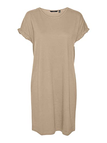VERO MODA Damska sukienka VMDANA SS Short Dress JRS, Irish Cream, S, Irish Cream, S