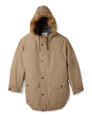 JACK&JONES PLUS Jjwinner Parka Fur Ps kurtka męska, Elmwood, 3XL