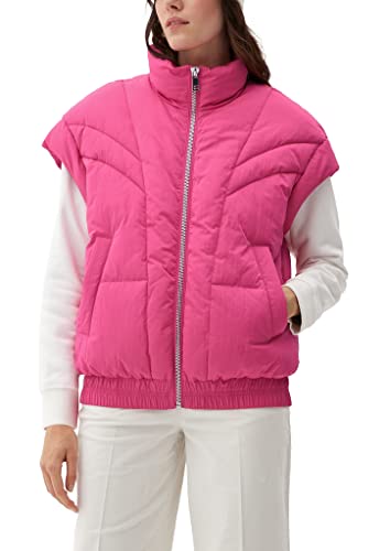 s.Oliver Damska kamizelka z przekrojowanymi ramionami, Rosa, L