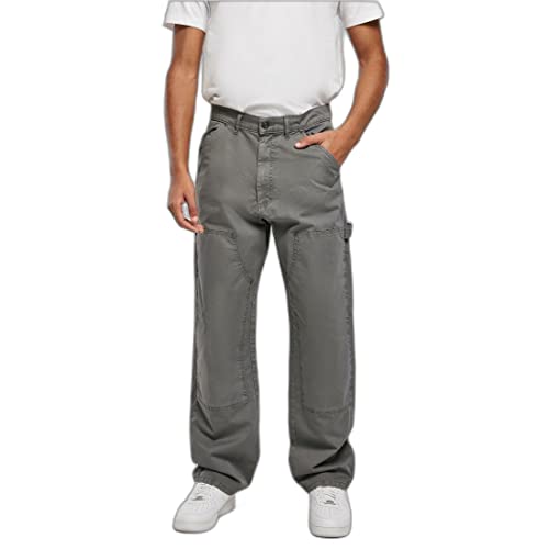Urban Classics Double Knee Stolarz iwacz Spodnie Męskie, br?zowy, 40