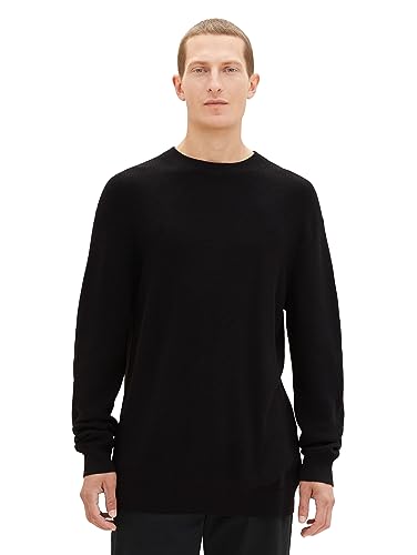 TOM TAILOR sweter męski, 2999 - Black, S
