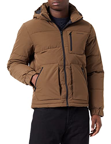 Jack&JONES męska kurtka puchowa JCOOTTO Puffer SN Jacket, Desert Palm, XXL