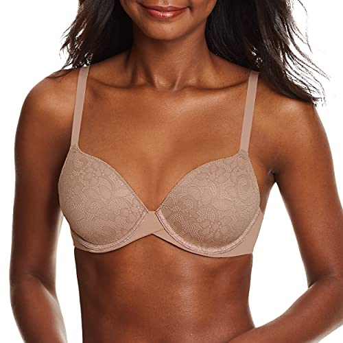 Maidenform Damski biustonosz One Fabulous Fit, Wieczorny rumień/piaskownica, 90D