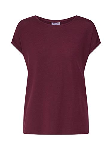 Vero Moda Vmava Plain Ss Top Ga Noos Koszulka Kobiety, czerwony (port royale), S