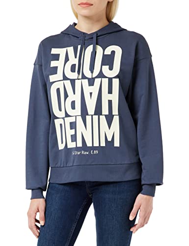 G-STAR RAW Damski sweter Hcd Loose HDD Sw, Niebieski (Fantem Blue D136-863), M