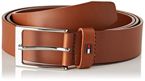Tommy Hilfiger Męski pasek Layton BT, koniak, 120, Koniak