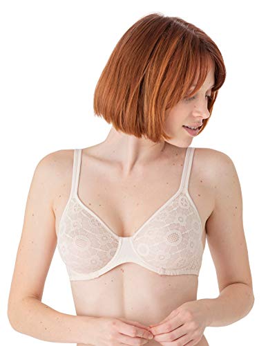 Maison Lejaby Damski biustonosz formowany Daphne, Mleczny, 75B