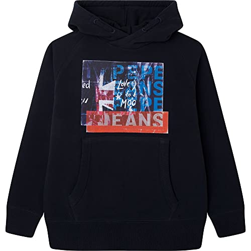 Pepe Jeans Omar bluza chłopięca, Niebieski (Dulwich), 10 Lat