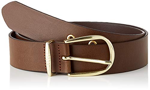 Levi's Damski grawerowany pasek Serif Belt, brązowy, 60