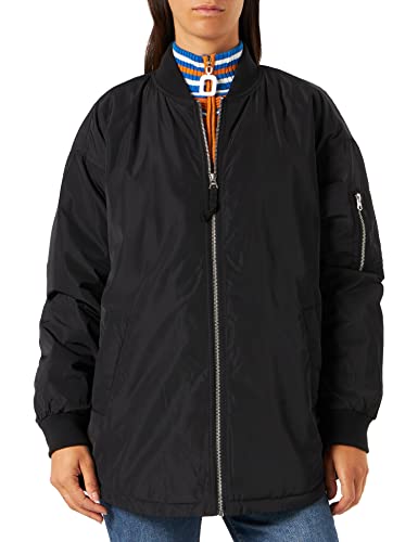 JACK&JONES Damska kurtka bomberka JXAMPLE Bomber Jacket SN, czarna, XS, czarny, XS