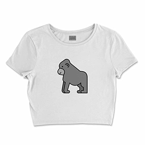 Bona Basics, Koszulka damska z nadrukiem cyfrowym,%100 bawełna, biała, casualowa, topy damskie, rozmiar: S, biały, S Krótki