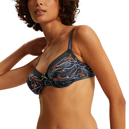 Variance - Biustonosz z fiszbinami Tiulle Zazdrosny, czarny, 80C