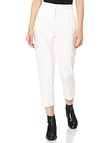 Tommy Hilfiger Damskie spodnie flanelowe Essential, écru, jeden rozmiar