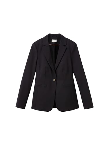 TOM TAILOR blezer damski, 14482 – Deep Black, 44