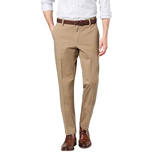 Dockers Spodnie męskie na co dzień, Nowy brytyjski khaki, 34W / 36L