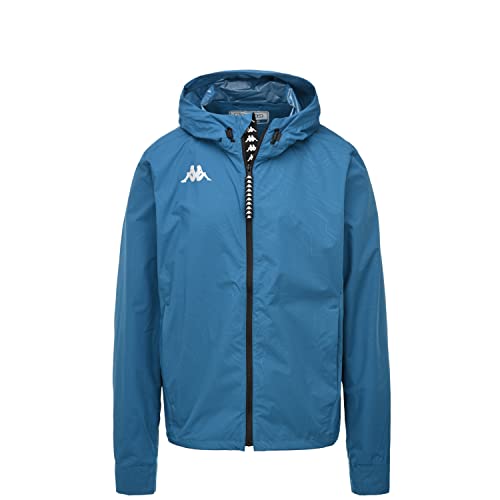 Kappa Męska kurtka Bocou, niebieska LT Ink-czarna, XL